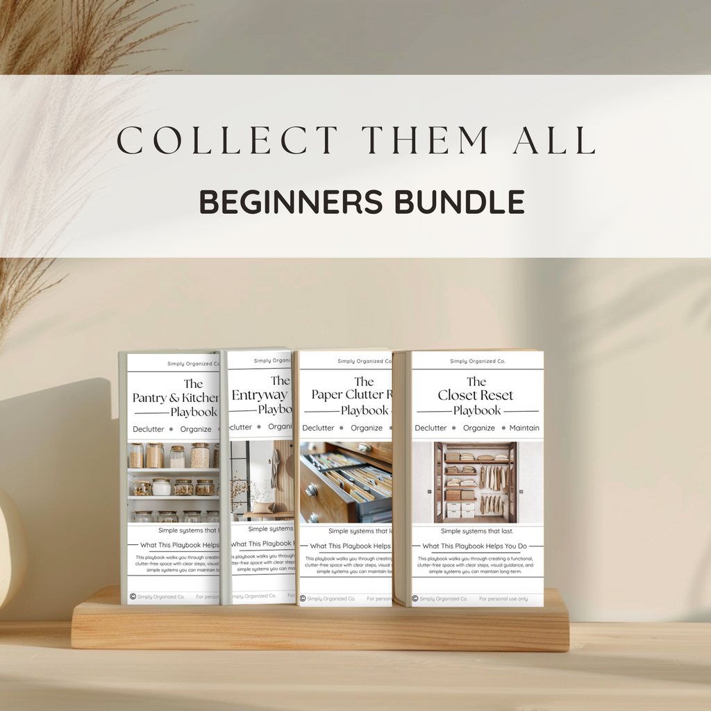 Closet Organization Visual Guide Reset Playbook